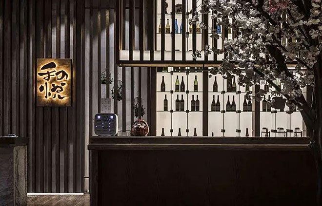 高檔日本料理店裝修，親切而不市井