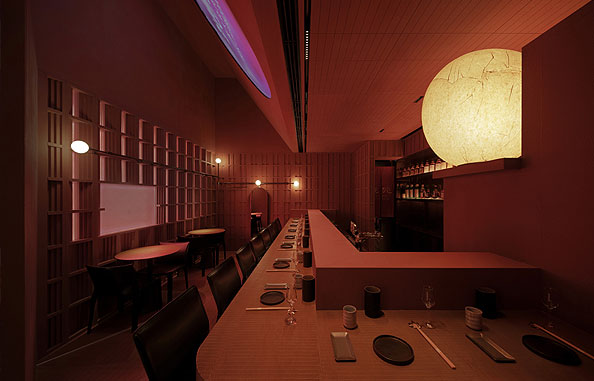 意境十足的韓式料理餐廳裝修，跨國(guó)文化的碰撞
