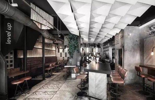 工業(yè)風餐廳設計的極致，展現(xiàn)出原始建筑的“本來”
