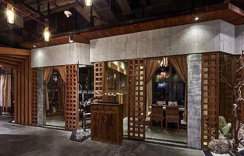 老五四季涮肉火鍋店裝修復古設(shè)計