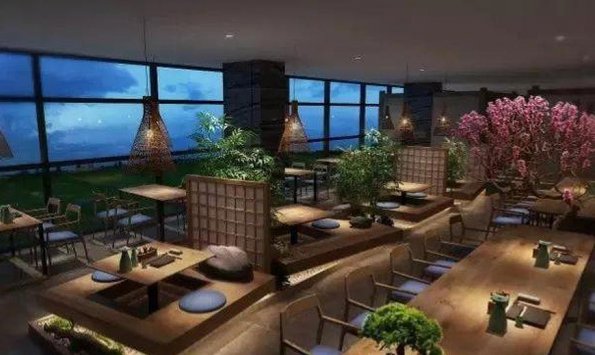 日式餐廳設(shè)計的優(yōu)雅，置身禪意遇寧靜
